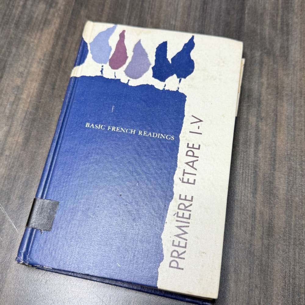 Premiere Etape I V Basic French Readings 1961 D C Heath And Company Vintage Text